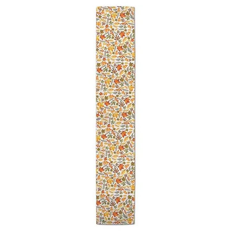 Sale Bright Leaves Table Runner, 72 in. Fall