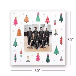 Bright Tree Whimsy Wonderland Picture Frame, 4x4 Christmas Decorations