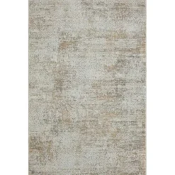 Kirklands Home Accent Rugs|Brisbane Beige Faded Damask Area Rug, 2x3