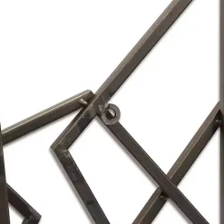 Kirklands Home Wall Plaques|Bronze Astraga Pentagon Plaque Brown