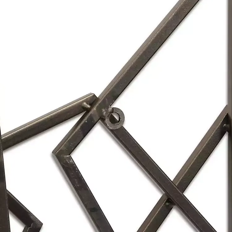 Kirklands Home Wall Plaques|Bronze Astraga Pentagon Plaque Brown