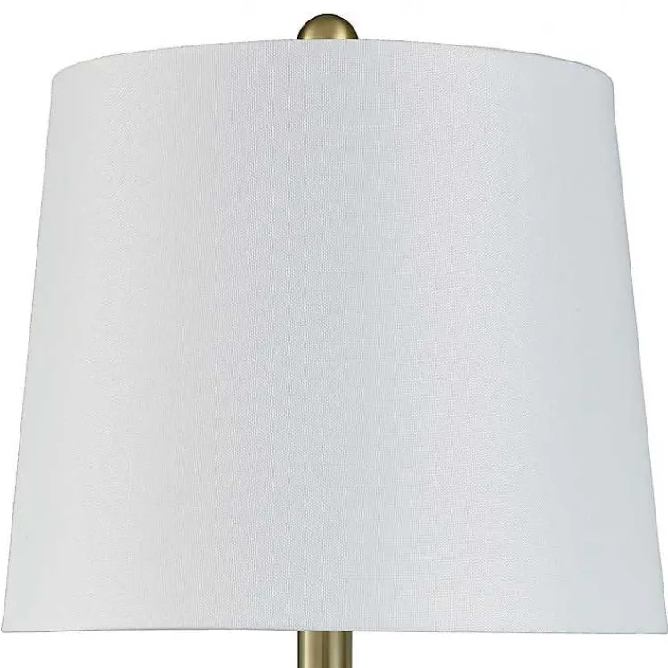 Kirklands Home Table Lamps|Bronze Hammered Table Lamp White