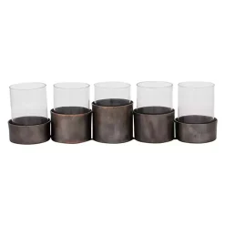 Best Bronze Iron Runner Candle Holders