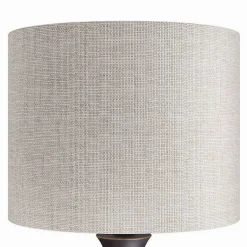 Kirklands Home Table Lamps|Bronze Metal Hourglass Table Lamps, Set of 2 Brown