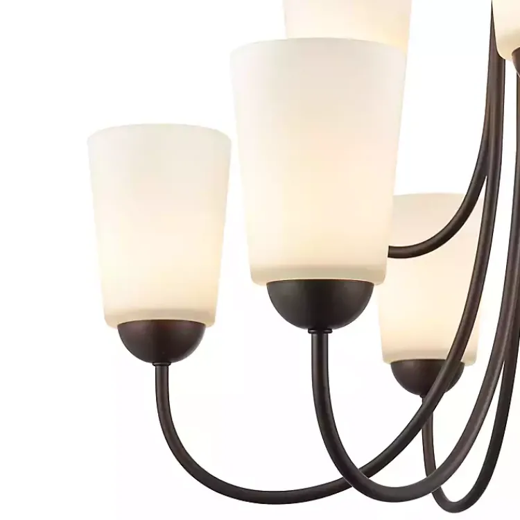 Kirklands Home Chandeliers & Pendant Lighting|Bronze Traditional 9-Light Chandelier