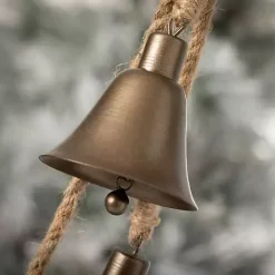 New Bronze Trio Hanging Christmas Bells Christmas Decorations