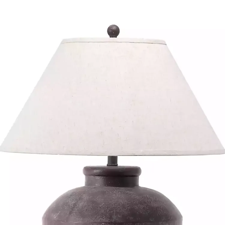 Kirklands Home Table Lamps|Bronze Urn Resin Table Lamp Ivory