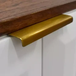 Kirklands Home Nightstands|Brown and White Wood 2-Drawer Nightstand