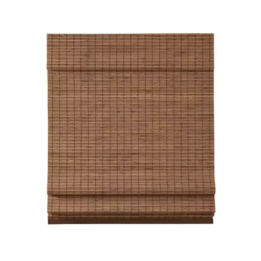 Kirklands Home Curtains & Drapes|Bamboo Light Filtering Roman Shade, 31 in. Brown