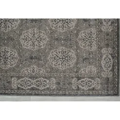 Kirklands Home Area Rugs|Bordered Pattern Area Rug, 4x6 Brown