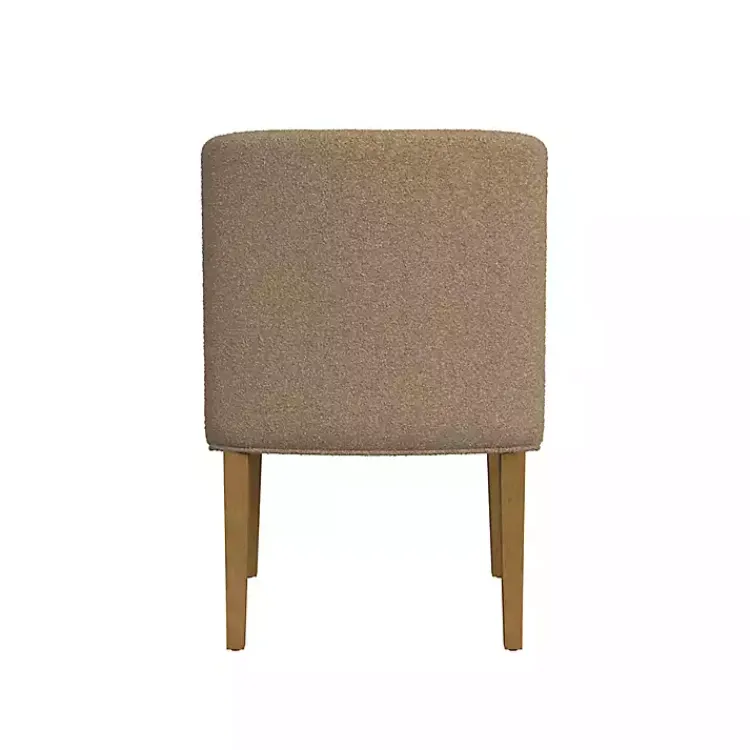 Kirklands Home Dining Chairs|Boucle Upholstered Dining Chair Brown