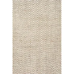 Kirklands Home Area Rugs|Brown Chevron Valen Area Rug, 5x8