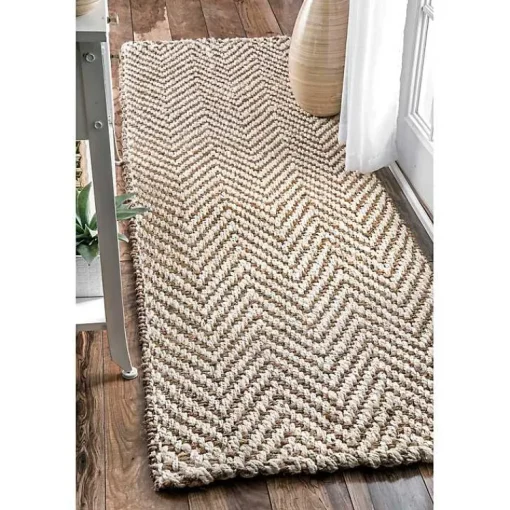 Kirklands Home Accent Rugs|Brown Chevron Valen Runner