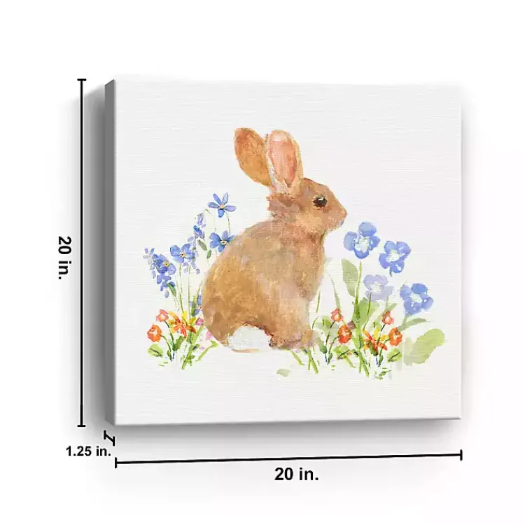 Online Brown Easter Bunny Canvas Art Print Easter Decorations