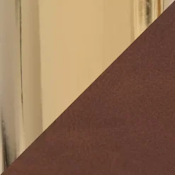 Kirklands Home Office Furniture|Faux Leather & Gold Marshall Office Chair Brown