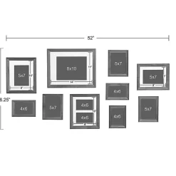 Kirklands Home Gallery Wall Frames|Brown Hues 10-pc. Gallery Wall Picture Frame Set