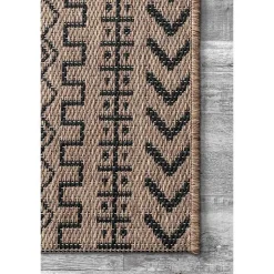 Kirklands Home Outdoor Rugs|Jamie Outdoor Area Rug, 6x9 Brown