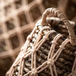 Online Macrame Overlay Baskets, Set of 2 Baskets & Boxes