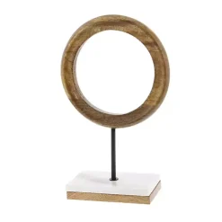 Best Brown Mango Wood Abstract Sculpture Statues & Figurines