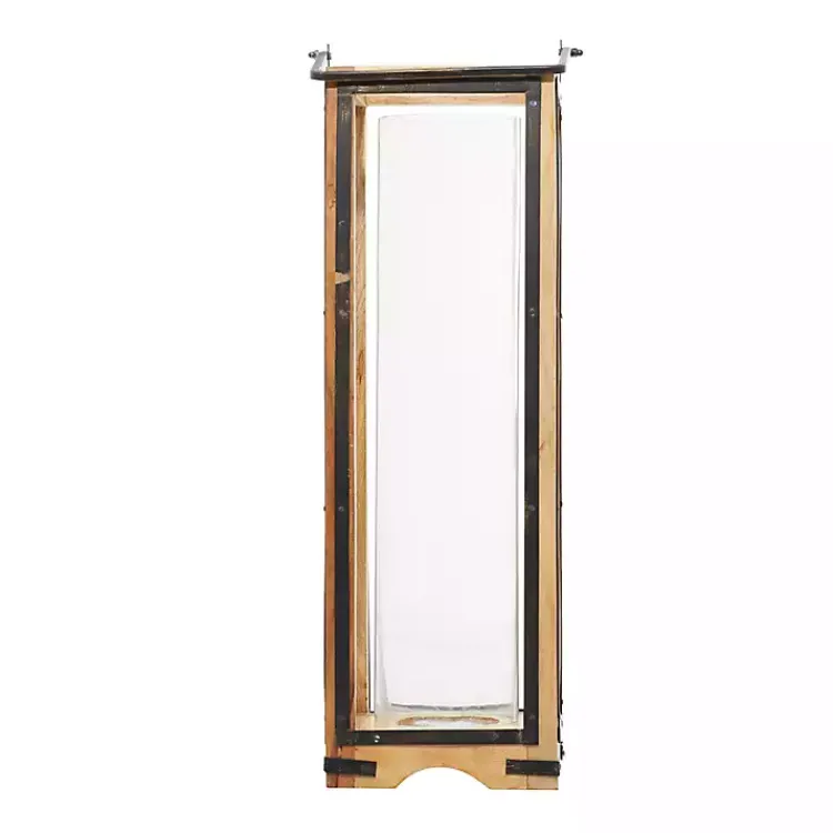 Sale Mango Wood Frame Lantern, 31 in. Lanterns