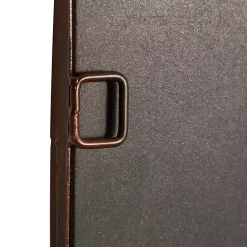 Kirklands Home Decorative Mirrors|Metal Arch Frame Windowpane Wall Mirror Brown