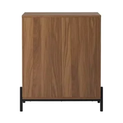 Kirklands Home Dressers & Chests|Reeded 3-Drawer Dresser Brown