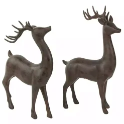 Outlet Reindeer Figurines, Set of 2 Christmas Decorations
