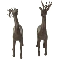 Outlet Reindeer Figurines, Set of 2 Christmas Decorations