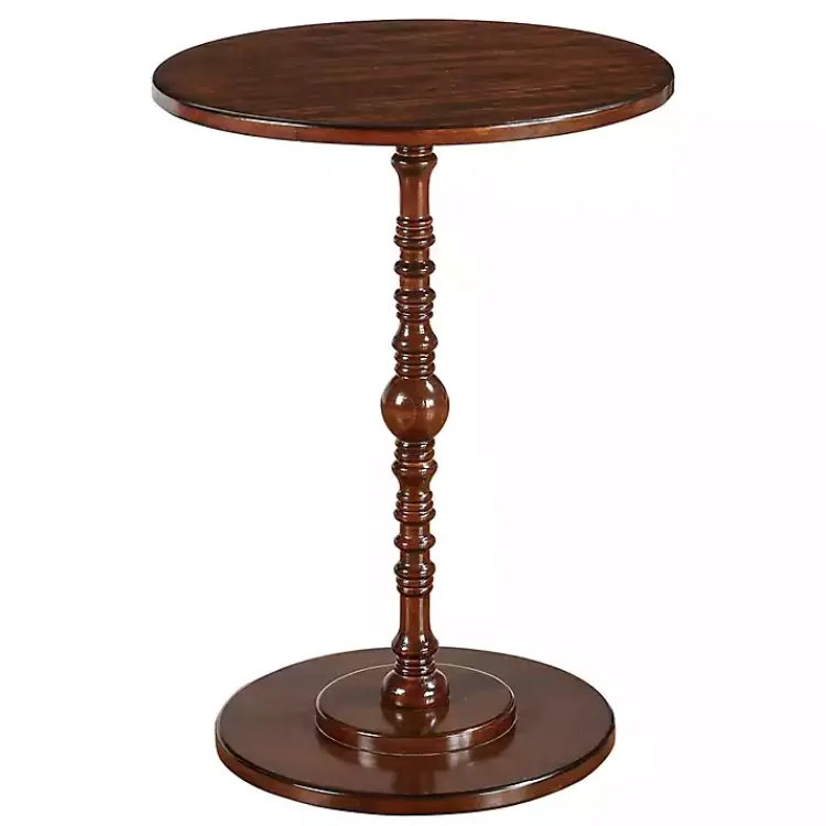 Kirklands Home Accent & End Tables|Santel Spindle Accent Table Brown