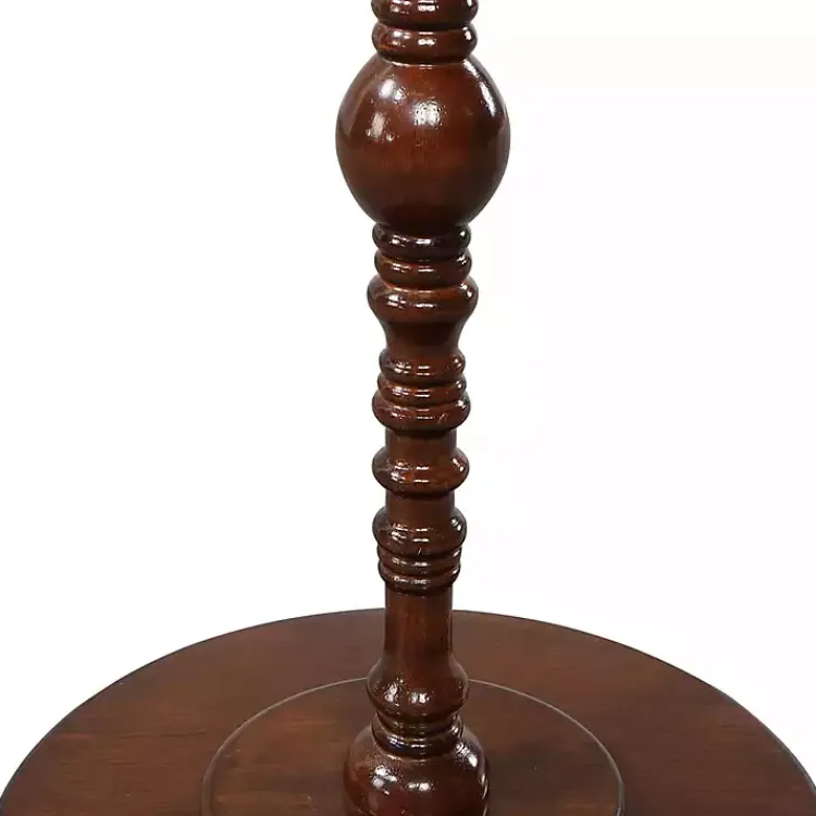 Kirklands Home Accent & End Tables|Santel Spindle Accent Table Brown