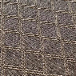 Kirklands Home Outdoor Rugs|Santorini Trellis Outdoor Area Rug, 7x9 Brown