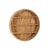 Kirklands Home Shelves|Brown Sea Grass Woven Round Wall Shelf