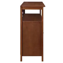Kirklands Home Tv Stands & Media Consoles|Tiered Deluxe Cali Media Cabinet Brown