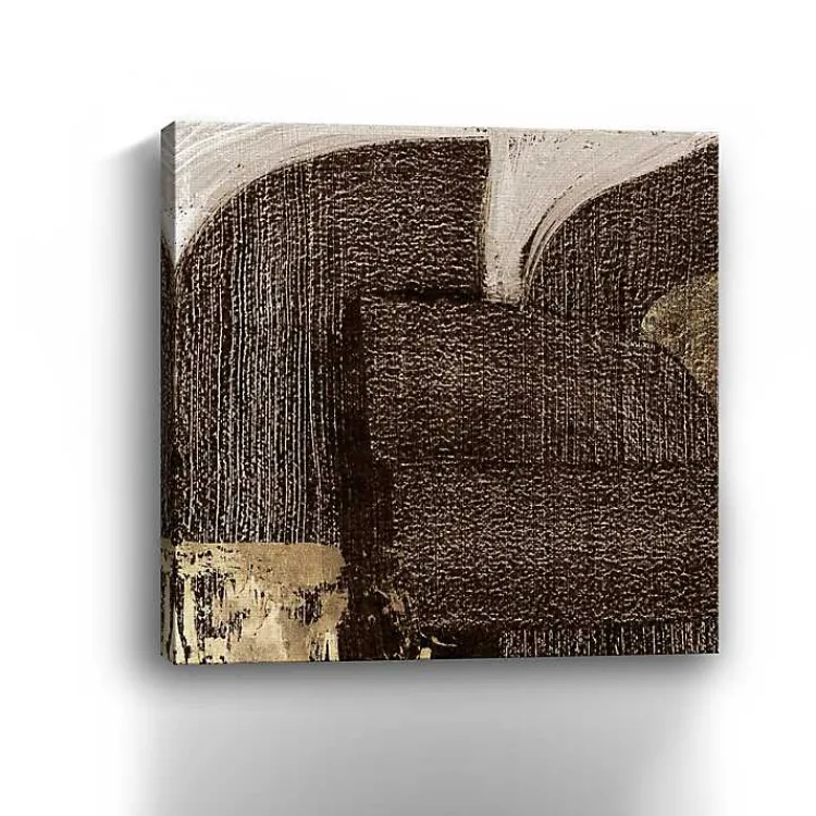 Kirklands Home Canvas Art|to Gold Canvas Art Print, 40x40 in. Brown
