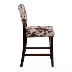 Kirklands Home Bar Stools & Counter Height Stools|Udder Madness Counter Stool Brown