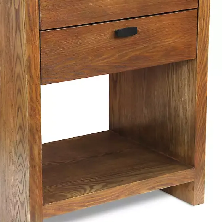 Kirklands Home Dressers & Chests|Vivara 2-Drawer Nightstand Brown