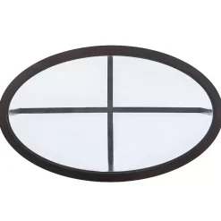 Kirklands Home Coffee Tables|Wood & Glass Top 3-pc. Table Set Brown