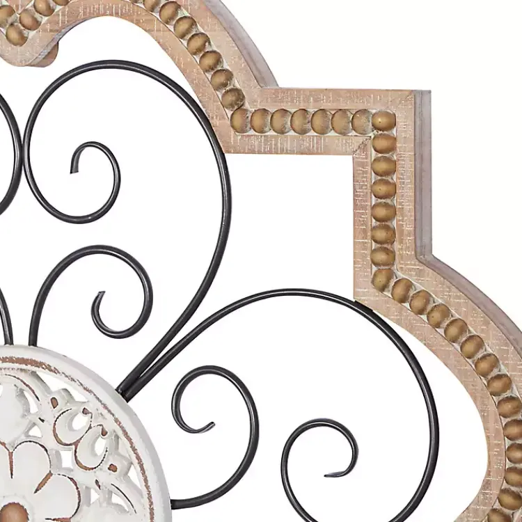 Kirklands Home Wall Plaques|Brown Wood and Metal Farmhouse Wall Plaque