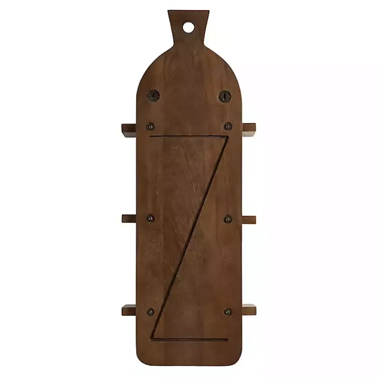 Kirklands Home Shelves|Brown Wood Board Tiered Wall Shelf