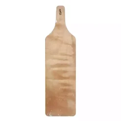 Kirklands Home Wall Storage|Brown Wood Bottle Frame Metal Bracket Wine Holder