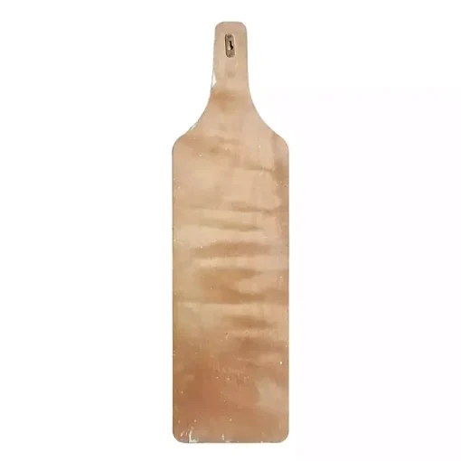 Kirklands Home Wall Storage|Brown Wood Bottle Frame Metal Bracket Wine Holder