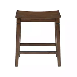 Kirklands Home Dining Tables|Wood Counter Stool 5-pc. Dining Set Brown