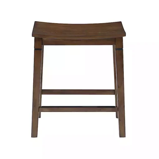 Kirklands Home Dining Tables|Wood Counter Stool 5-pc. Dining Set Brown