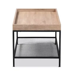 Kirklands Home Coffee Tables|Wood Raised Edge Coffee Table Brown