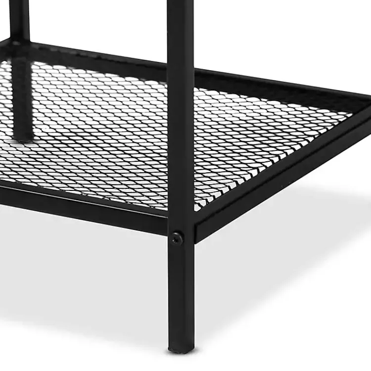 Kirklands Home Accent & End Tables|Wood Raised Edge Side Table Brown
