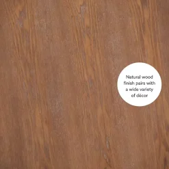 Kirklands Home Accent & End Tables|Wood Round Base Side Table Brown