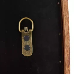 Kirklands Home Decorative Mirrors|Wood Rounded Edges Mirror Brown