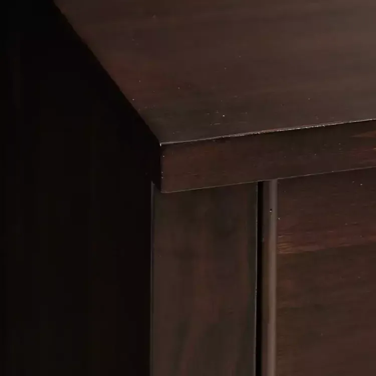Kirklands Home Cabinets & Sideboards|Wood Turned Legs 2-Drawer Chest Brown