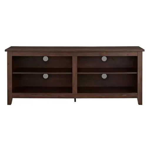 Kirklands Home Tv Stands & Media Consoles|Wood TV Stand, 58 in. Brown