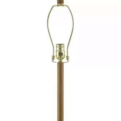 Kirklands Home Floor Lamps|Brown Woven Marni Floor Lamp White